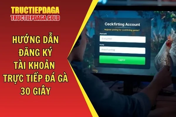 Cập Nhật Hướng Dẫn Đăng Ký Tài Khoản Trực Tiếp Đá 30 Giây Thành Công