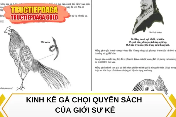 Kinh kê gà chọi quyển sách của giới sư kê